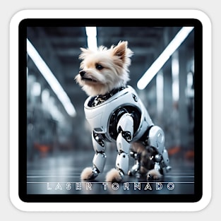 Robo dog Sticker